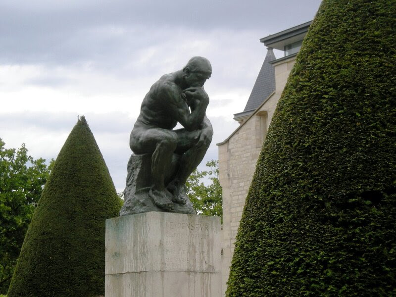 Париж, музей Родена. Мыслитель