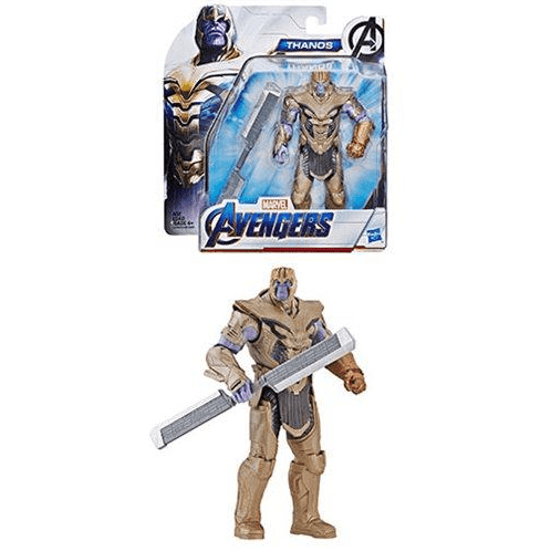 Image of Avengers: Endgame 6" Action Figure Wave 2 DLX Movie Figures - Thanos
