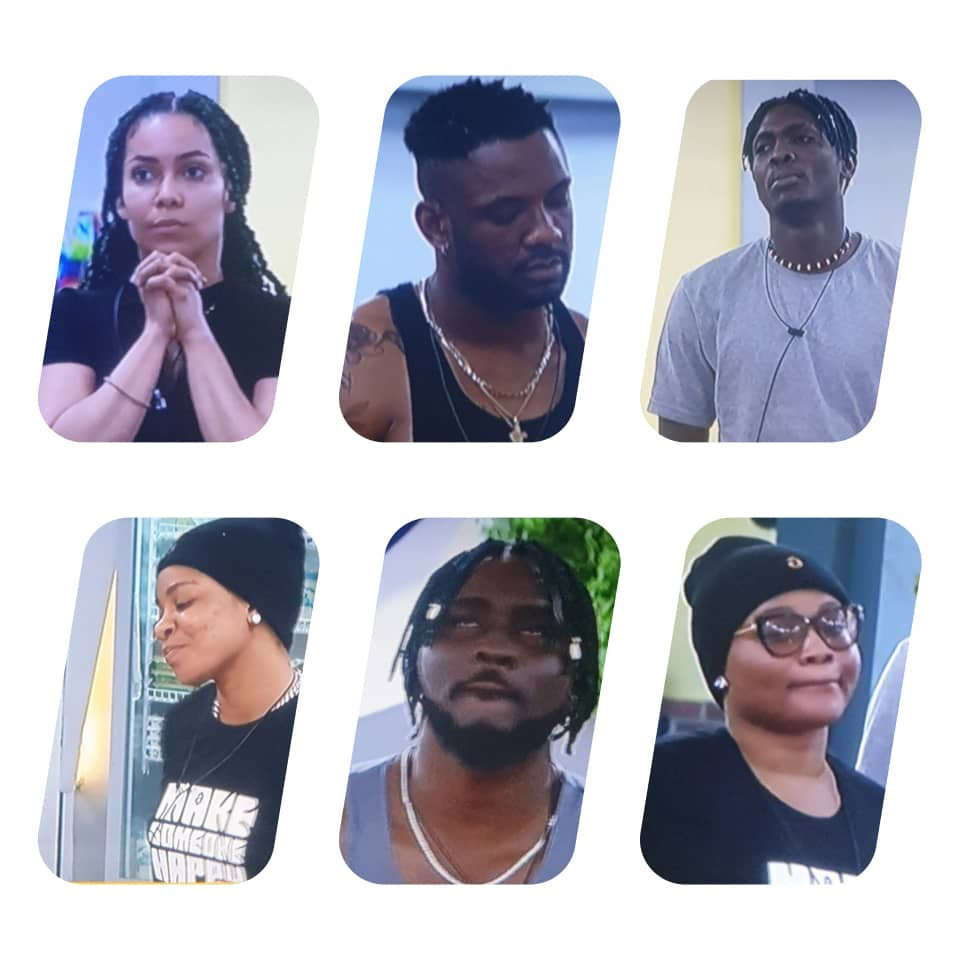 BBNaija: Pere, Maria, Sammie, JMK, Queen and Cross nominated for possible eviction this week