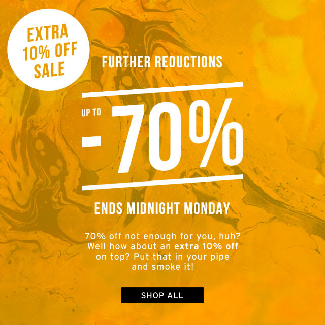 Extra 10% off sale