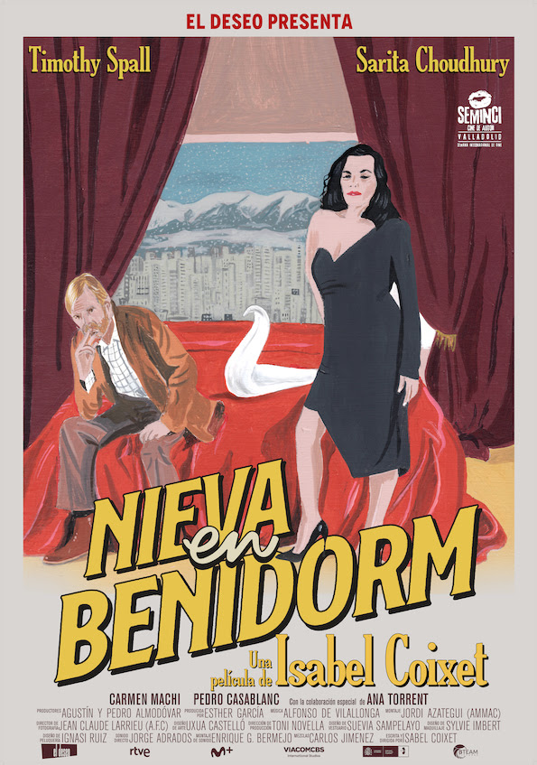 CARTEL NIEVA EN BENIDORM CARTEL NIEVA EN BENIDORM
