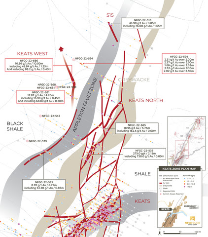 Figure 1. Keats West plan view map (Graphic: Business Wire)