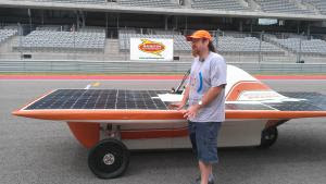 UT Solar race car for Formula Sun Grand Prix