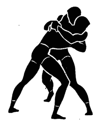 wwii strength and conditioning exercises wrestling illustration