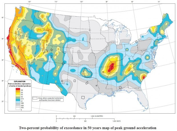 The USGS is updating its earthquake risk map for Texas.