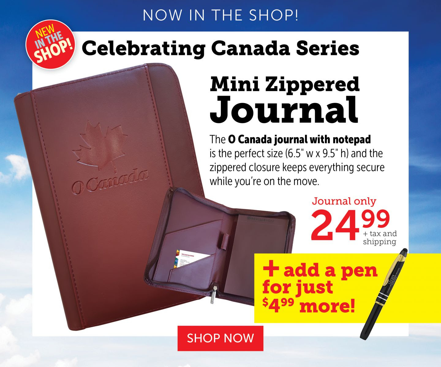 Celebrating Canada Series - O Canada Journal