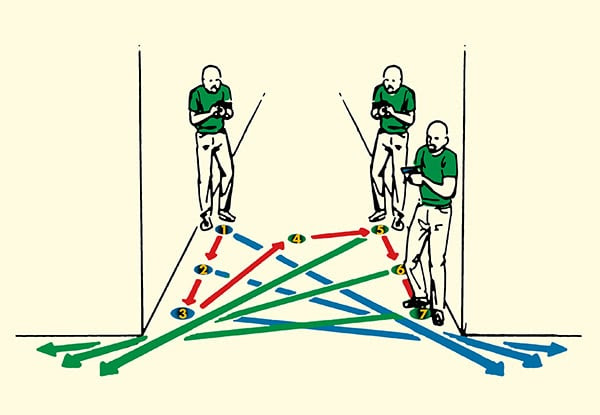 how to clear a home navigating hallways illustration