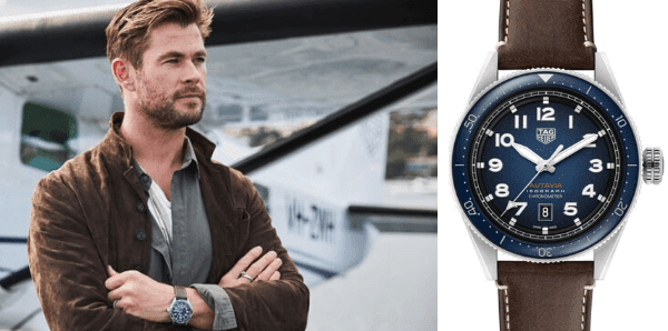 Chris Hemsworth's Watches | The Watch Club by SwissWatchExpo