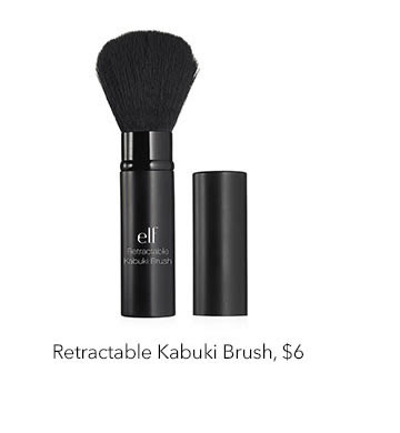 Retractable Kabuki Brush, $6