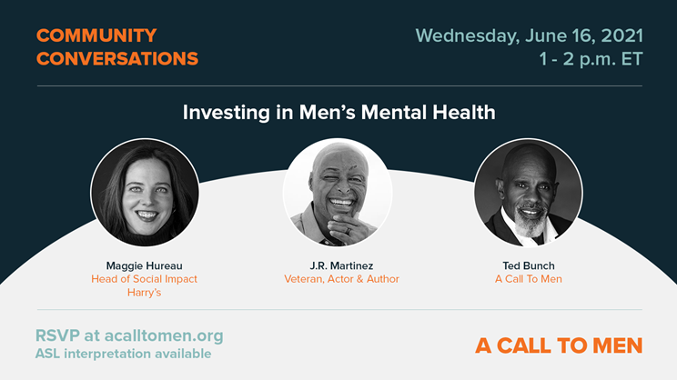 Investing in men's mental health