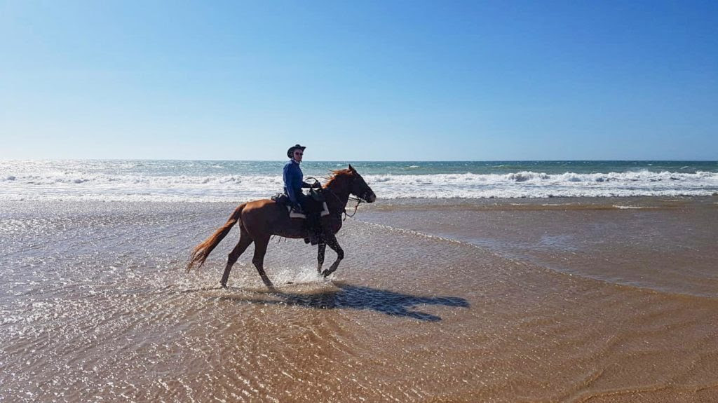 Horse riding holiday