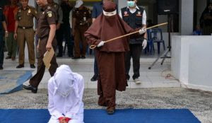 Indonesia: Sharia police tell all-female flogging squad to “have no mercy for those who violate Allah’s law”