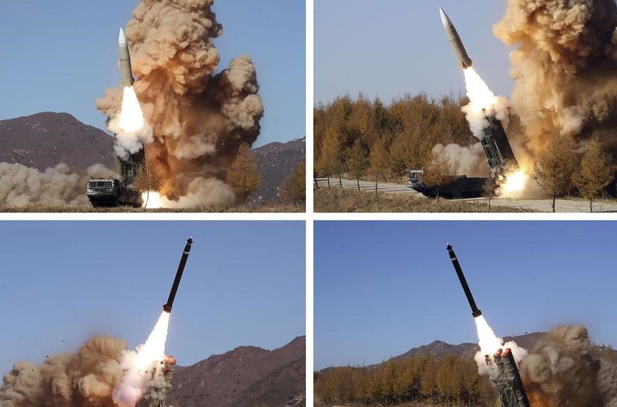 North Korea’s missile launches were simulated attacks on South Korean and US targets.