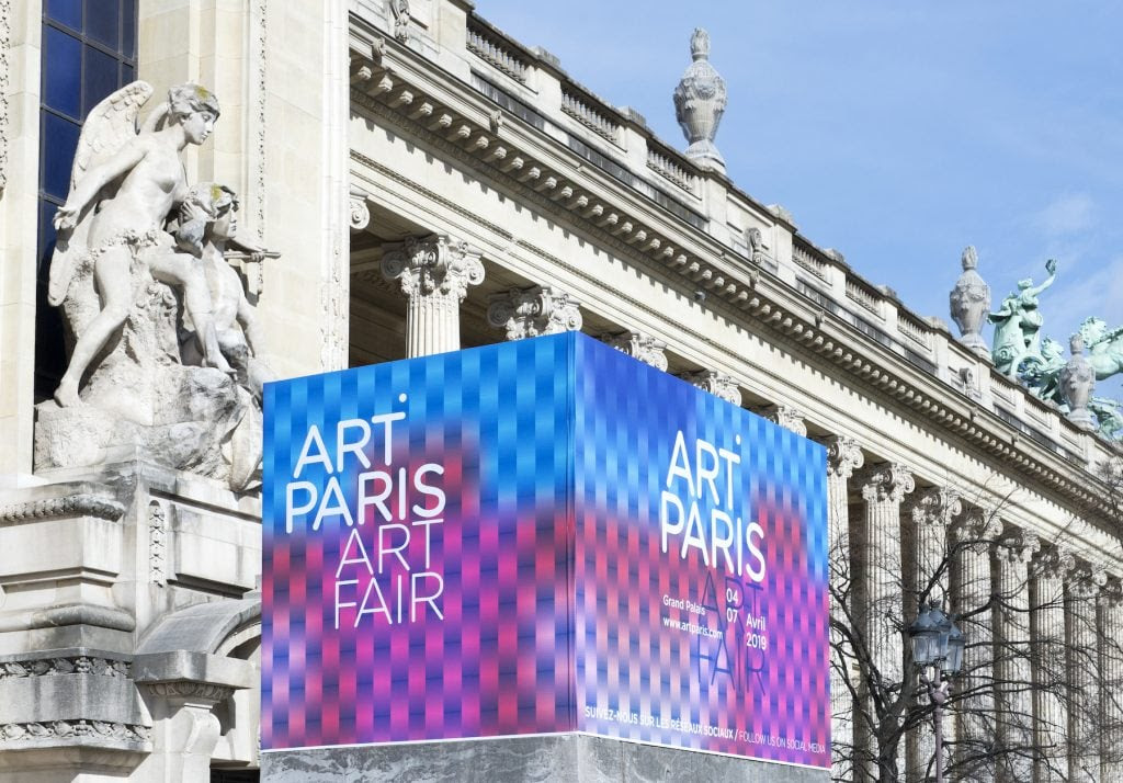 Art Paris 2020 at the Grand Palais. Image courtesy Art Paris.