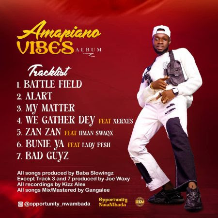 TMAQTALK ALBUM: Opportunity Nwa Mbada - Amapiano Vibes 44