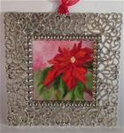 Poinsettia #4 Ornament - Posted on Monday, December 1, 2014 by Ruth Stewart