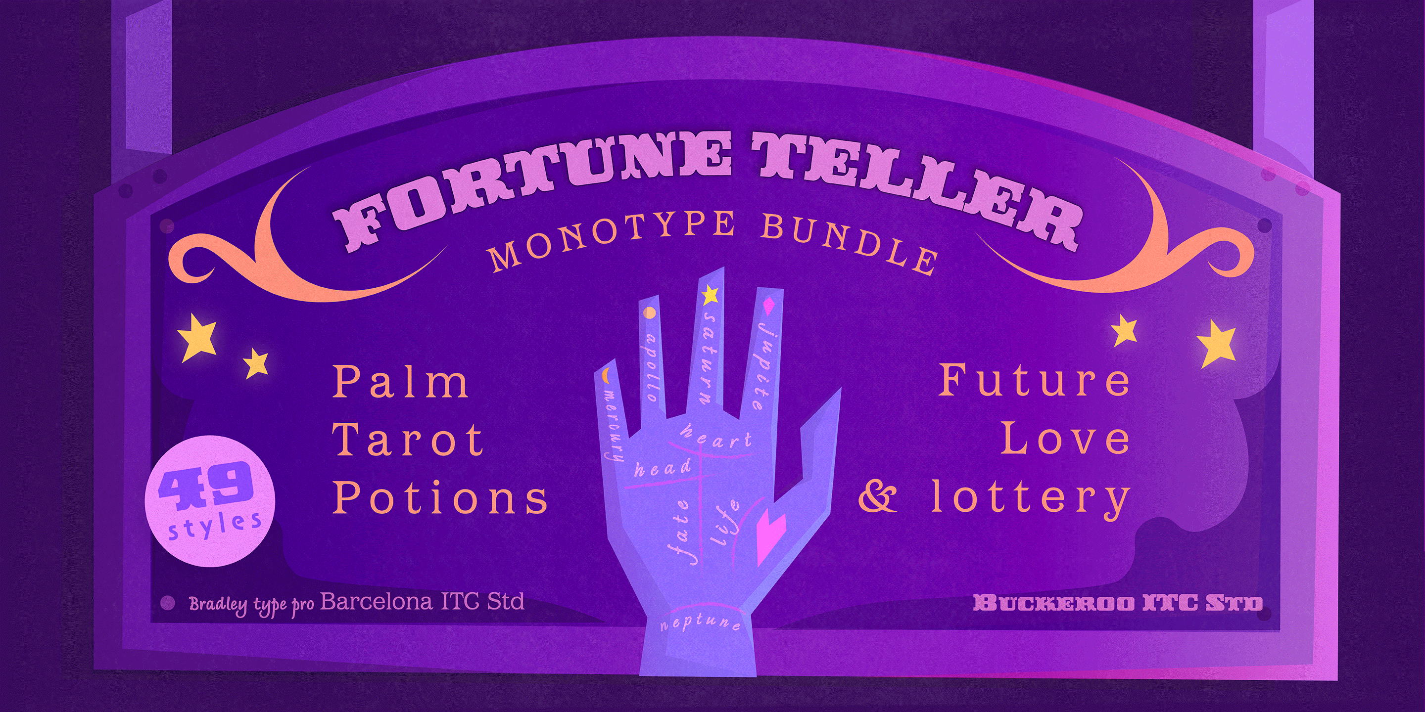 Fortune Teller Bundle
by Monotype