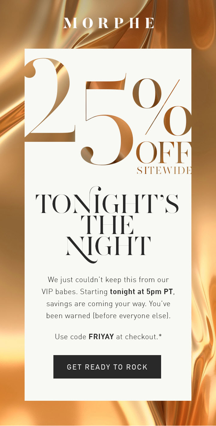 25% off Sitewide