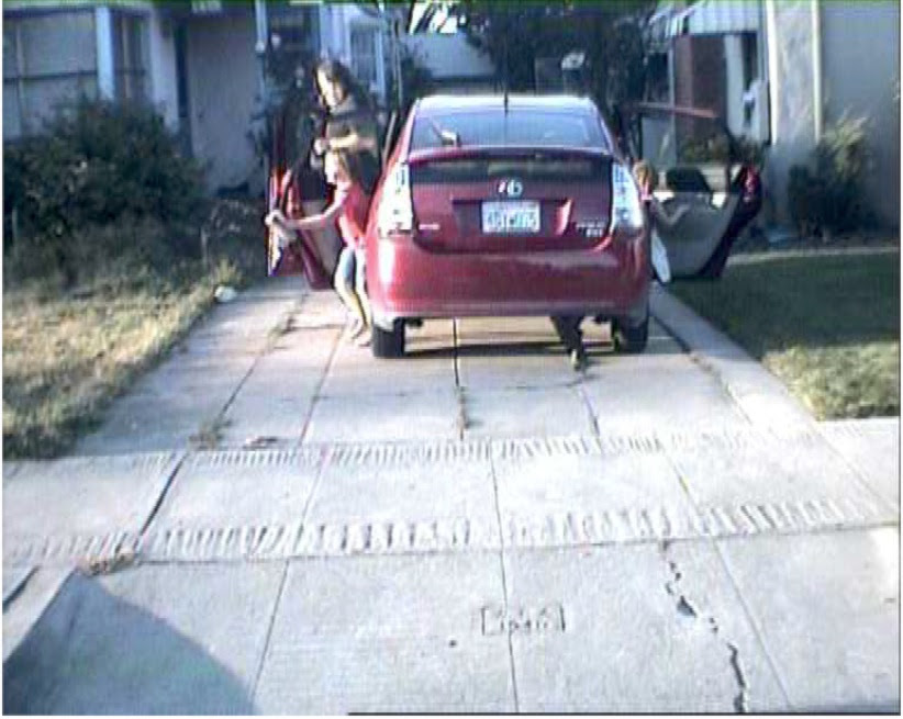 License-plate reader image