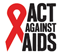 New Act Against AIDS logo