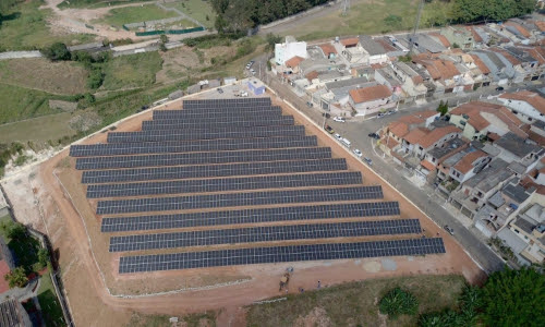 Santo André inaugura primeira usina de projeto solar de 4,9 MW