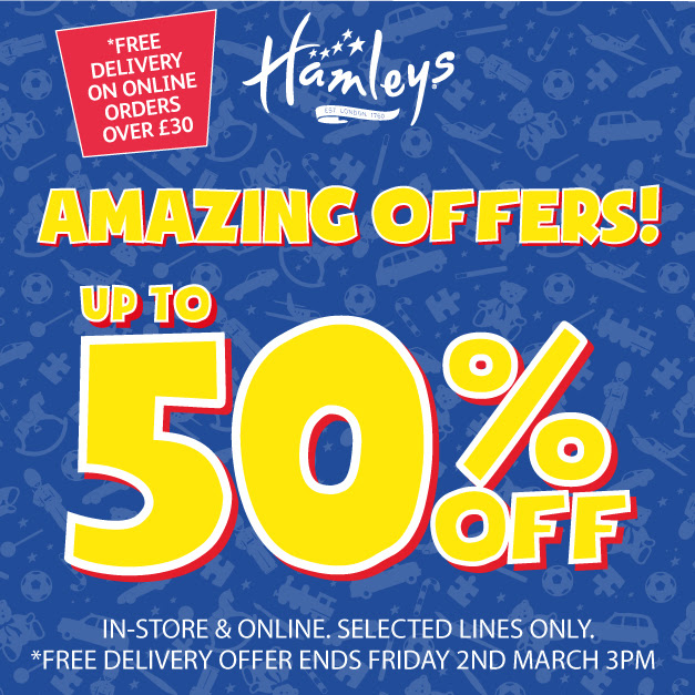 Amazing offers at Hamleys!