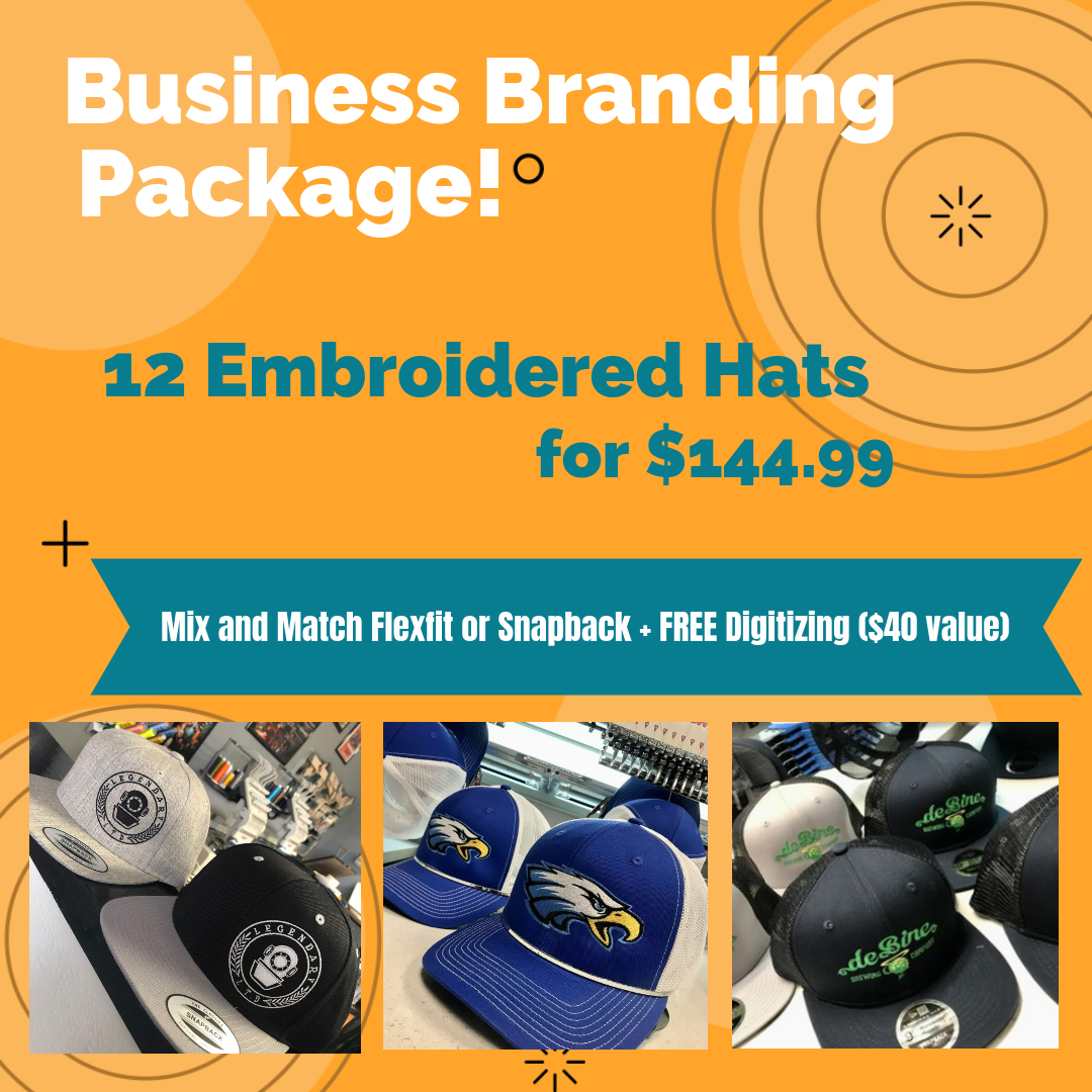 Legendary Screen Printing Embroidered Hat deal for your staff