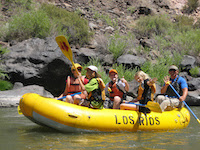 LEAP Campers Raft the Rio Grande